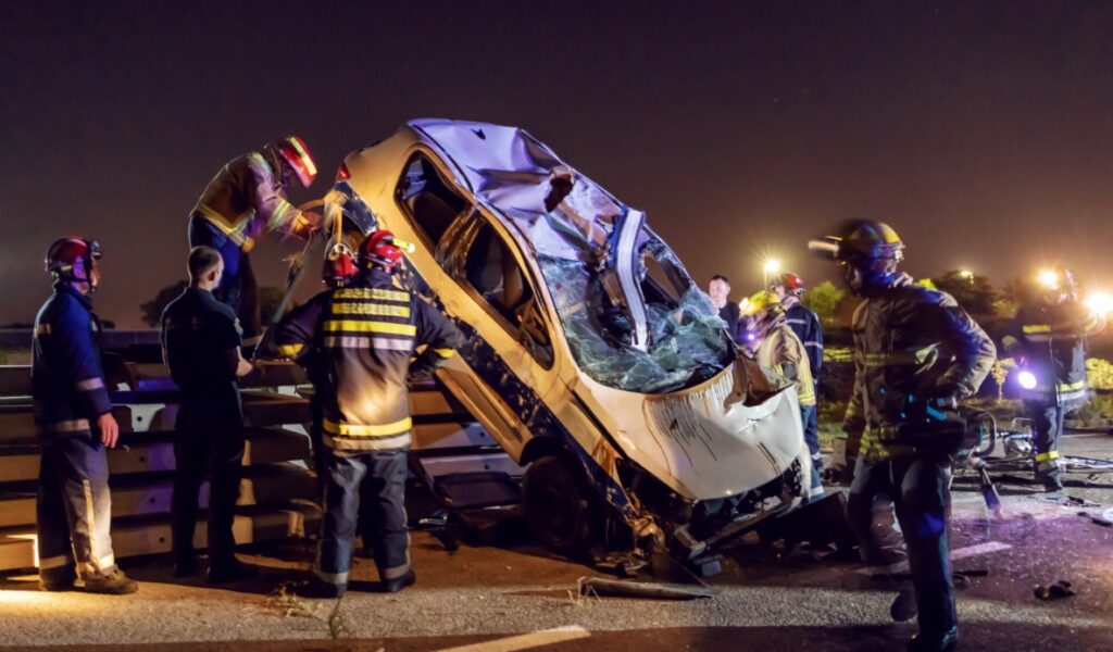 Straszna tragedia na drodze krajowej nr 12: W wyniku wypadku zginął mężczyzna